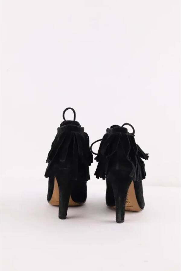 Gucci Vintage Pre-owned Suede boots Black Dames