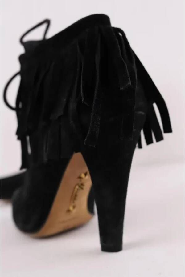 Gucci Vintage Pre-owned Suede boots Black Dames