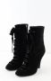 Gucci Vintage Pre-owned Suede boots Black Dames - Thumbnail 3