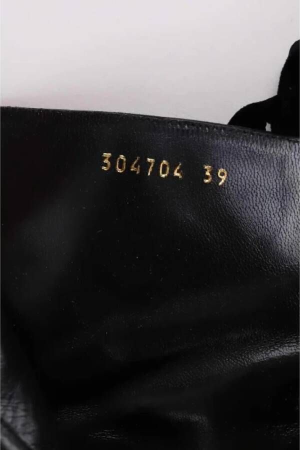Gucci Vintage Pre-owned Suede boots Black Dames