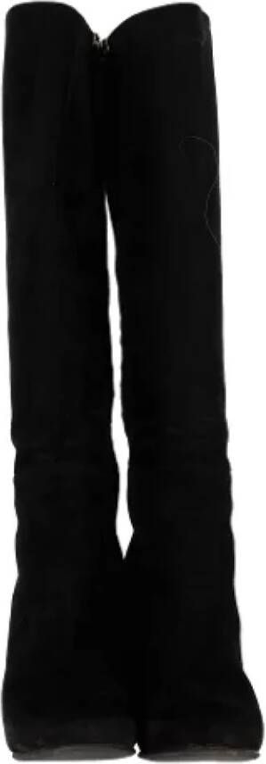 Gucci Vintage Pre-owned Suede boots Black Dames