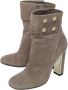 Gucci Vintage Pre-owned Suede boots Gray Dames - Thumbnail 3