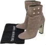 Gucci Vintage Pre-owned Suede boots Gray Dames - Thumbnail 8