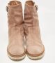 Gucci Vintage Pre-owned Suede boots Pink Dames - Thumbnail 3