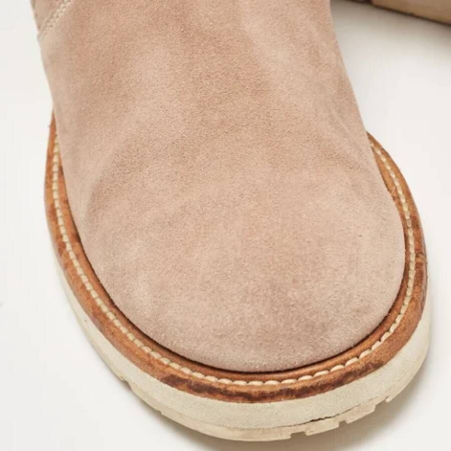Gucci Vintage Pre-owned Suede boots Pink Dames