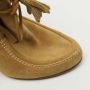 Gucci Vintage Pre-owned Suede boots Yellow Dames - Thumbnail 7