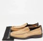Gucci Vintage Pre-owned Suede flats Beige Dames - Thumbnail 9