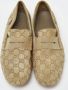 Gucci Vintage Pre-owned Suede flats Beige Heren - Thumbnail 3