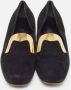 Gucci Vintage Pre-owned Suede flats Black Dames - Thumbnail 3