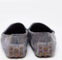 Gucci Vintage Pre-owned Suede flats Blue Dames - Thumbnail 5