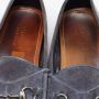 Gucci Vintage Pre-owned Suede flats Blue Dames - Thumbnail 8