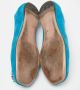 Gucci Vintage Pre-owned Suede flats Blue Dames - Thumbnail 6