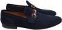 Gucci Vintage Pre-owned Suede flats Blue Heren - Thumbnail 2