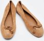 Gucci Vintage Pre-owned Suede flats Brown Dames - Thumbnail 4