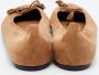 Gucci Vintage Pre-owned Suede flats Brown Dames - Thumbnail 5