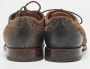 Gucci Vintage Pre-owned Suede flats Brown Dames - Thumbnail 4