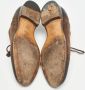 Gucci Vintage Pre-owned Suede flats Brown Dames - Thumbnail 5