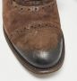 Gucci Vintage Pre-owned Suede flats Brown Dames - Thumbnail 6