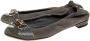 Gucci Vintage Pre-owned Suede flats Gray Dames - Thumbnail 3