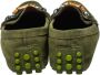 Gucci Vintage Pre-owned Suede flats Green Dames - Thumbnail 4