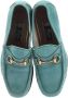 Gucci Vintage Pre-owned Suede flats Green Heren - Thumbnail 5