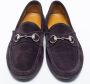 Gucci Vintage Pre-owned Suede flats Purple Dames - Thumbnail 3