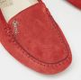 Gucci Vintage Pre-owned Suede flats Red Dames - Thumbnail 7