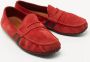 Gucci Vintage Pre-owned Suede flats Red Dames - Thumbnail 4