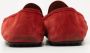 Gucci Vintage Pre-owned Suede flats Red Dames - Thumbnail 5