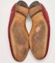 Gucci Vintage Pre-owned Suede flats Red Dames - Thumbnail 6