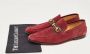 Gucci Vintage Pre-owned Suede flats Red Dames - Thumbnail 9