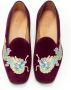 Gucci Vintage Pre-owned Suede flats Red Dames - Thumbnail 2