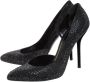 Gucci Vintage Pre-owned Suede heels Black Dames - Thumbnail 3