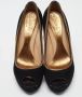 Gucci Vintage Pre-owned Suede heels Black Dames - Thumbnail 3