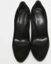 Gucci Vintage Pre-owned Suede heels Black Dames - Thumbnail 3