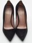 Gucci Vintage Pre-owned Suede heels Black Dames - Thumbnail 3