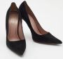 Gucci Vintage Pre-owned Suede heels Black Dames - Thumbnail 4