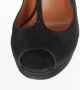 Gucci Vintage Pre-owned Suede heels Black Dames - Thumbnail 6