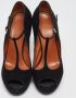 Gucci Vintage Pre-owned Suede heels Black Dames - Thumbnail 3