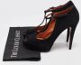 Gucci Vintage Pre-owned Suede heels Black Dames - Thumbnail 9