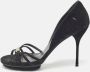 Gucci Vintage Pre-owned Suede heels Black Dames - Thumbnail 2