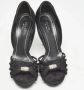 Gucci Vintage Pre-owned Suede heels Black Dames - Thumbnail 3