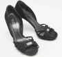 Gucci Vintage Pre-owned Suede heels Black Dames - Thumbnail 4