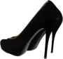 Gucci Vintage Pre-owned Suede heels Black Dames - Thumbnail 2