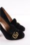 Gucci Vintage Pre-owned Suede heels Black Dames - Thumbnail 3