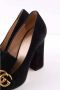 Gucci Vintage Pre-owned Suede heels Black Dames - Thumbnail 4