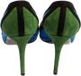 Gucci Vintage Pre-owned Suede heels Blue Dames - Thumbnail 4