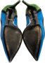 Gucci Vintage Pre-owned Suede heels Blue Dames - Thumbnail 5