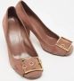 Gucci Vintage Pre-owned Suede heels Brown Dames - Thumbnail 4