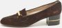 Gucci Vintage Pre-owned Suede heels Brown Dames - Thumbnail 2